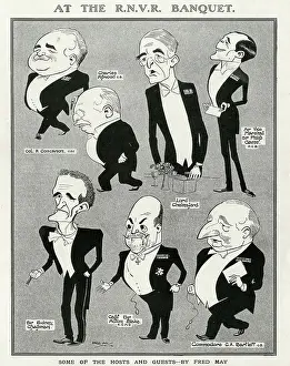 Apr20: At the R.N.V.R banquet by Fred May