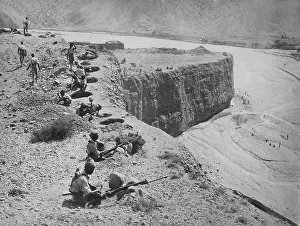 Tribes: Road construction in India, 1935