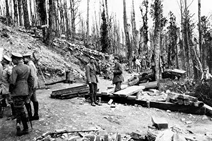 Armand: Road construction works at the Western Front, 1915