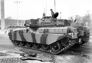 Sampling: Road damages by British tanks in Berlin
