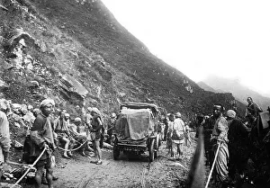 Rallying: Road at the Great Wall of China
