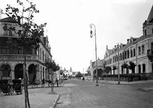 Colonialists: Road junction in Tsingtao, 1913