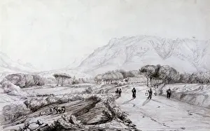 Constantia: The Road to Muizenberg through Constantia, 1836