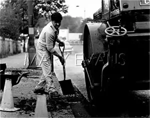 Flattens: ROAD REPAIRS 1960S