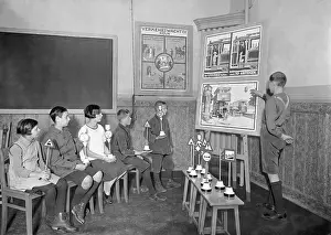 Teaches: Road safety education, 1927