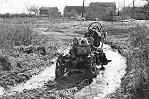 Bryansk: Road to school, 1989