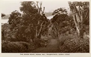 Freetown: Down Road, Signal Hill, Wilberforce, Sierra Leone, Africa