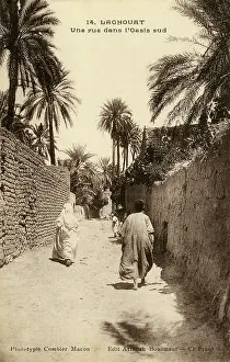 Laghouat: A road in the south of the Oasis, Laghouat