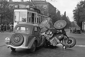 Kaiserdamm: Road traffic accidents until 1945