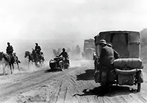 Lowland: Road in the vicinity of the Kursk salient, 1943