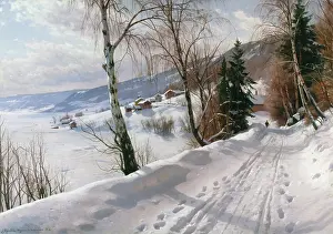 Peder: The Road to the Village – snowscene