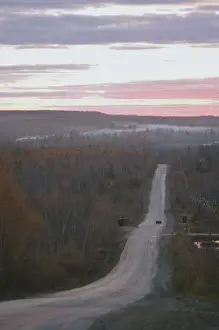 Moshkov: Road in Yakutia, 1994