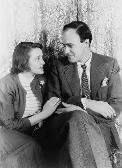 Vechten: Roald Dahl (1916-1990), British author with ?