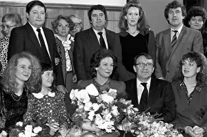 Eisenhower: Roald Sagdeev and Susan Eisenhower getting married, 1990