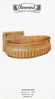 Holders: Roanoid bakelite soap holder