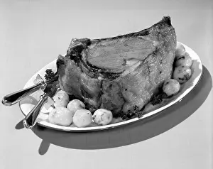Browned: Roast Beef Oven Browned Potatoes