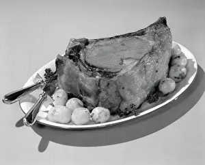 Browned: Roast Beef With Oven Browned Potatoes