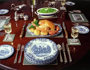 Garnished: ROAST CHICKEN
