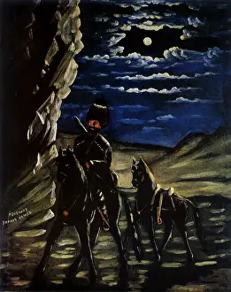 Pirosmani: Robber Rustling a Horse