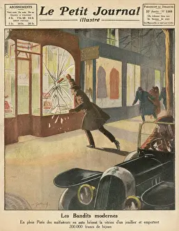 Smash: ROBBER SMASHES WINDOW