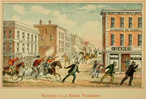 Gunfights: The robbery of Southern Deposit Bank in ?