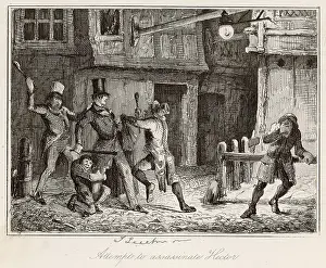 Defends: Robbery in Street - 1840