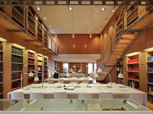 Bookcases: Robert Badinter Library, Tribunal de Paris, Paris, France