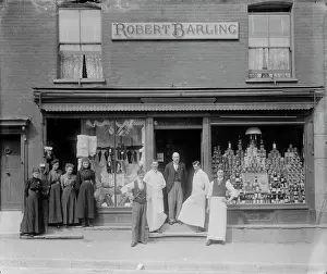 Barling: Robert Barling shop front High Street Sidcup