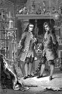 Illustrates: Robert Boyle (1627-1691) Anglo-Irish chemist and