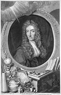 Printmaker: Robert Boyle (1627-1691) Anglo-Irish chemist and