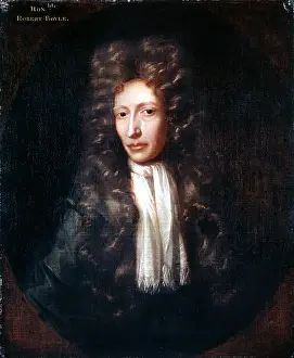 Boyle: Robert Boyle (1627-91) Irish born chemist and