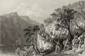 1308: Robert the Bruce in the pass of Awe