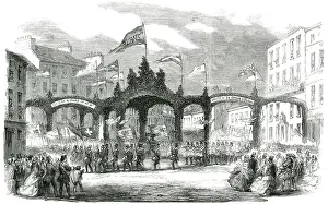 Crinolines: ROBERT BURNS centenary procession