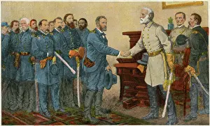 Appomattox: Robert E Lee - Ulysses Grant - American Civil War -