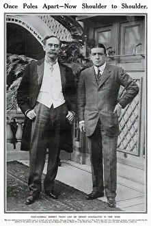 Peary: Robert E. Peary and Ernest Shackleton, New York 1910