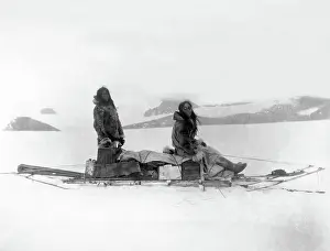 Pearys: ROBERT E.PEARY-Members of Peary's arctic ?