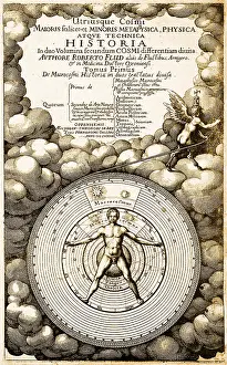Cosmogony: Robert Fludd's Book on Metaphysics, 1617