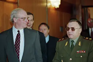Enforcement: Robert Gelbard visits Russia