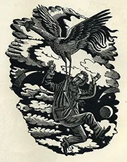 Robert Gibbings as Ganymede, Eric Ravilious