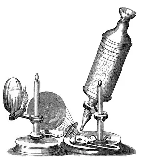 Hookes: Robert Hooke - Microscope