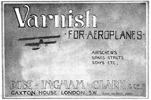 Varnishes: Robert Ingham Clark Varnishes For Aeroplanes