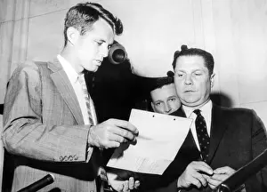 Teamsters: Robert Kennedy, chief counsel to the Senate ?