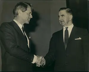 Bowden: Robert Kennedy and Herbert Bowden in London