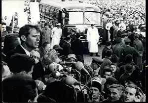 Rathaus: Robert Kennedy speaking in Berlin