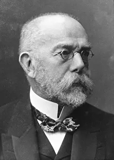 World History Archive: Robert Koch (1843-1910) German bacteriologist