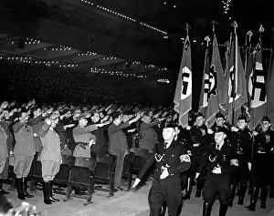 Partly: Robert Ley at a DAF-event in Berlin, 1939
