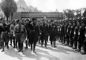 Fascist: Robert Ley, Giuseppe Bastianini and Gianetti