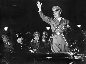 Gesticulating: Robert Ley in Munich