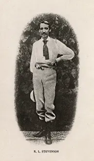 Vailima: Robert Louis Stevenson - at Vailima, Samoa - last portrait