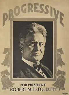 Lcgr1703: Robert M. La Follette, Progressive Party campaign